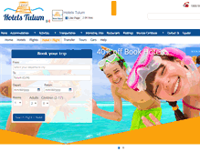 Tablet Screenshot of hotelstulum.com